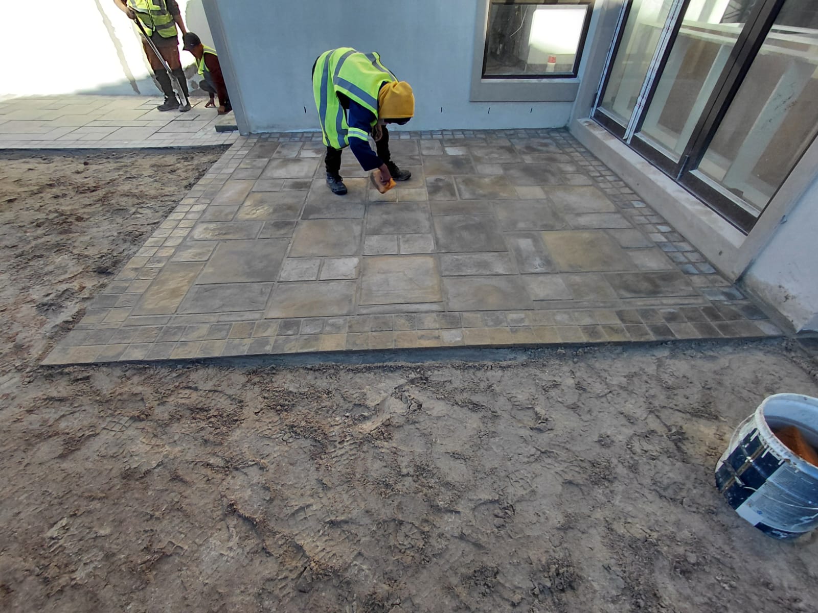 Professional paving installation by Cape Pave